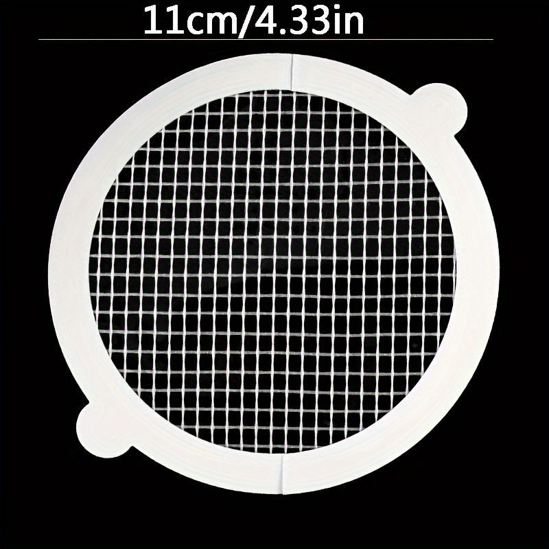 Disposable Shower Drain Hair Catcher Cover, 20pcs Bathroom Sewer Sink Drain Hair Strainer Stopper, Bathtubs Mesh Filter Sticker