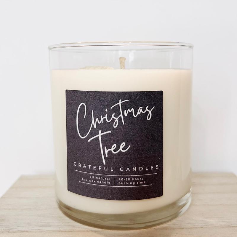 Christmas Tree soy candle