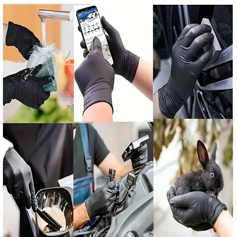 Disposable Gloves, Waterproof & Anti-tear Gloves, Multipurpose Gloves for Home Cleaning, Kitchen, Car Wash, Repair, Beauty, Household Essential Supplies