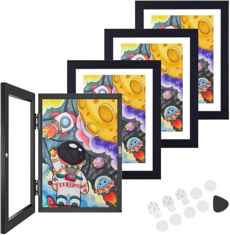 [4 Packs] Kids Artwork Frames Changeable, 10